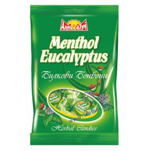 Алпи Bonбони Eucalyptus...