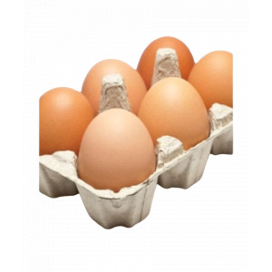 Eggs M Box 6pcs